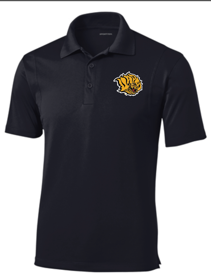 Micropique Sport Wick Polo- Black